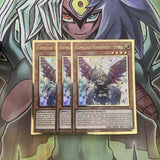 MGED-EN013 x3 Familiar-Possessed - Lyna Gold Rare Excellent Condition Yugioh