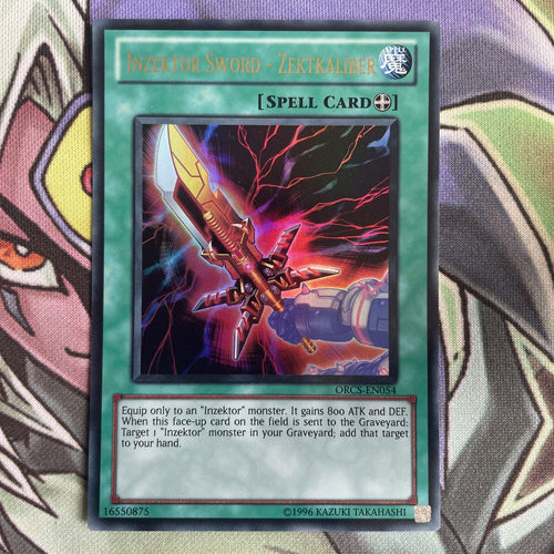 ORCS-EN054 Inzektor Sword - Zektkaliber Ultra Rare Unl Edition NM Yugioh Card