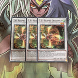 LC5D-EN212 x3 T.G. Recipro Dragonfly Common Excellent Condition Yugioh