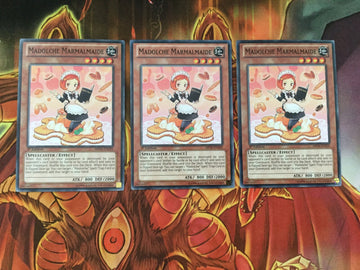 ABYR-EN026 3 x Madolche Marmalmaide Common YuGiOh Card 1st Edition Playset (NM)