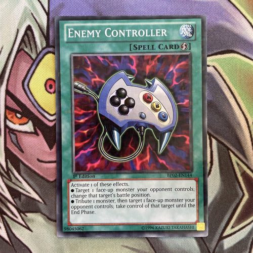 BP02-EN144 Enemy Controller Mosaic Rare 1st Edition NM Yugioh Card
