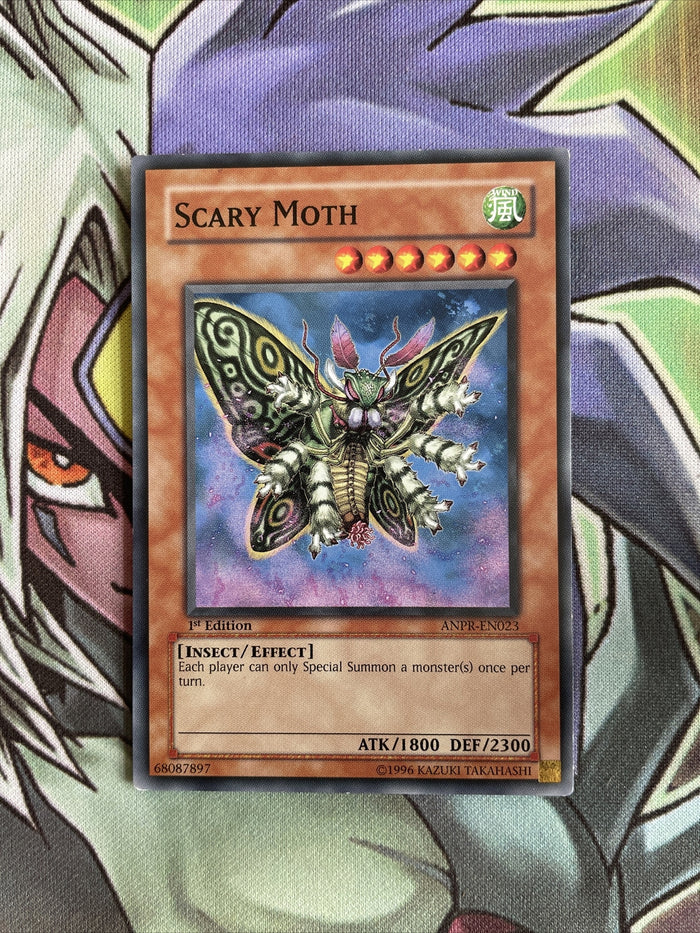 ANPR-EN023 Scary Moth Common NM Condition 1st Edition Yugioh Card