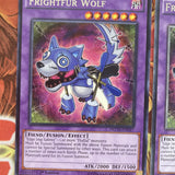 NECH-EN047 x3 Frightfur Wolf Rare 1st Edition Mint YuGiOh Card