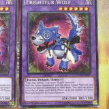 NECH-EN047 x3 Frightfur Wolf Rare 1st Edition Mint YuGiOh Card