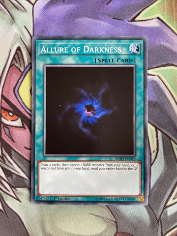 SDSH-EN028 Allure Of Darkness Common 1st Edition NM Yugioh Card