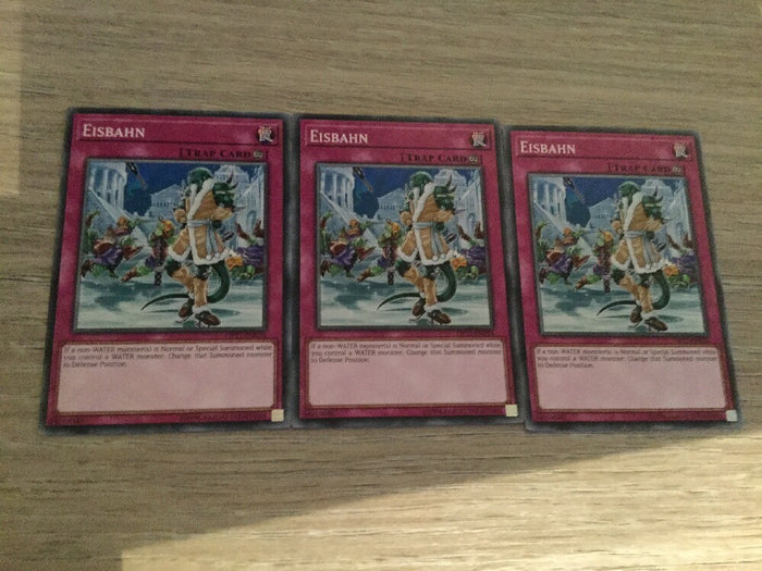 OP11 EN024 Yugioh 3x Eisbahn Common!