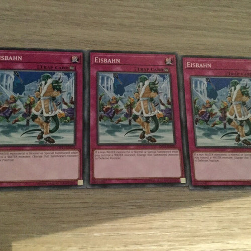 OP11 EN024 Yugioh 3x Eisbahn Common!