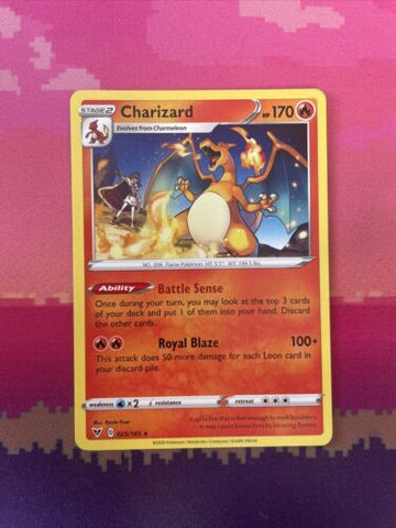 Pokemon Card Charizard Vivid Voltage Rare 025/185 Near Mint