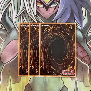 DRL3-EN007 x3 The Blazing Mars Secret Rare Excellent Condition Yugioh (back)