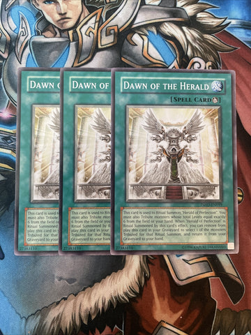 TSHD-EN059 X3 Dawn Of The Herald Common Unlimited Edition NM Yugioh