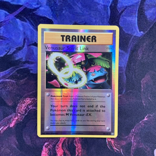 Pokemon Card Venusaur Spirit Link Reverse Holo Evolutions 89