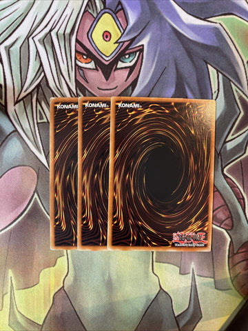 SD3-EN001 x3 Infernal Flame Emperor Ultra Rare Excellent Condition Yugioh (back)