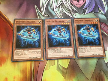 SP14-EN007 3x Photon Thrasher starfoil 1st Edition Yugioh