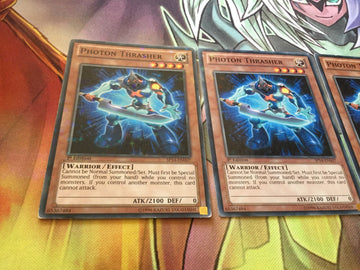 SP14-EN007 3x Photon Thrasher starfoil 1st Edition Yugioh (back)