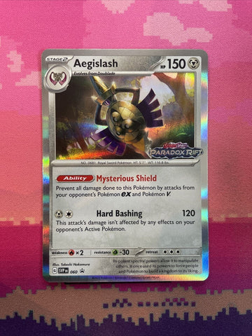 Pokemon Card Aegislash Black Star Promo 060 NM