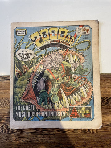 2000AD PROG 255 Judge Dredd