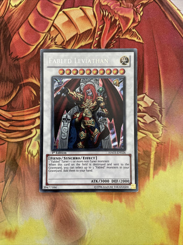 HA03-EN026 Fabled Leviathan Secret Rare 1st Edition Mint YuGiOh Card