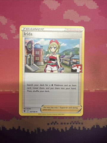 Pokemon Card Irida Prize Pack Non Holo Rare 147/189 Near Mint