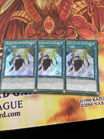 LC06-EN004 x3 DRAGON REVIVAL RHAPSODY YUGIOH CARDS
