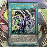 DUOV-EN049 Malefic Territory Ultra Rare ANUBIS SHIFT 1st Edition NM Yugioh