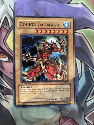 5DS2-EN001 Gogiga Gagagigo Common 1st Edition NM Yugioh Card