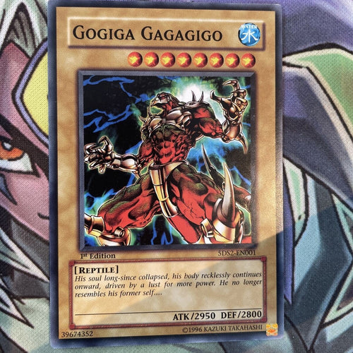 5DS2-EN001 Gogiga Gagagigo Common 1st Edition NM Yugioh Card