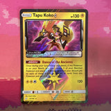 Pokemon Card Tapu Koko Team Up Holo Rare 51/181 Near Mint