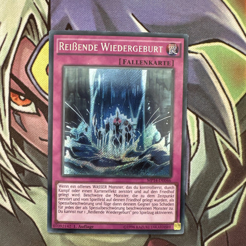 MP14-EN046 Torrential Reborn Secret Rare GERMAN 1st Edition NM Yugioh Card
