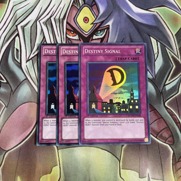RYMP-EN038 x3 Destiny Signal Super Rare Excellent Conditon Yugioh