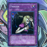 DR3-EN109 Tragedy Super Rare UNL Edition NM Yugioh Card