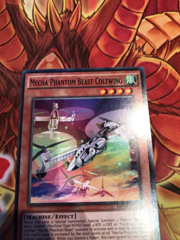 JOTL-EN024 Yugioh Mecha Phantom Beast Coltwing Common 1st Ed (NM) (back)
