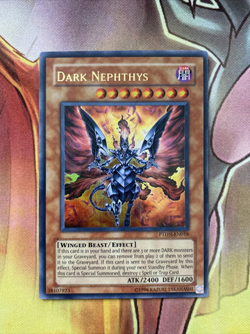 PTDN-EN018 Dark Nepthys Ultra Rare Unlimited Yugioh
