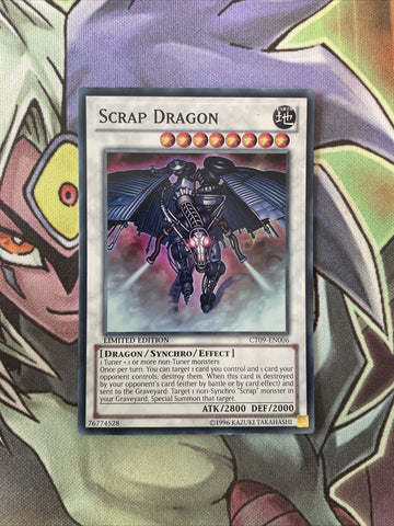 CT09-EN006 Scrap Dragon Super Rare Limited Edition Near Mint Yugioh Card