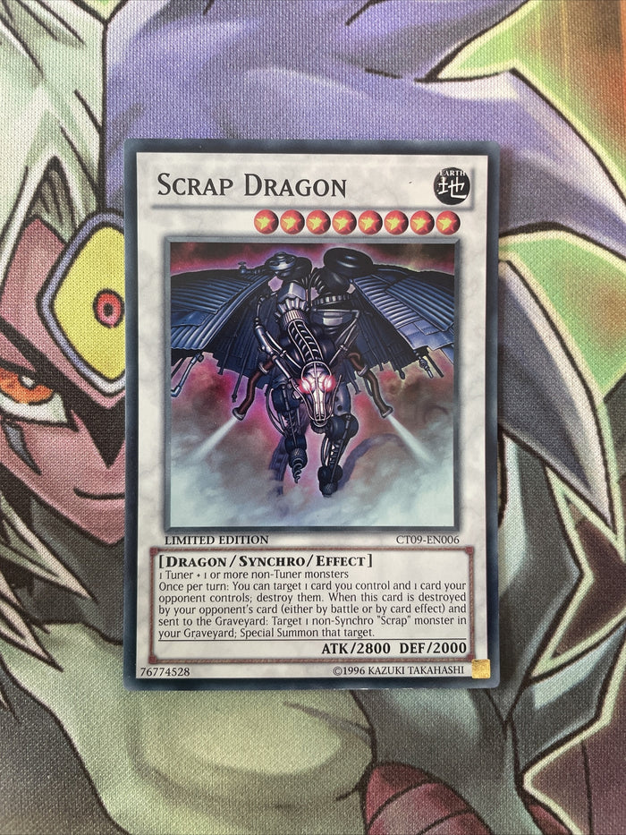 CT09-EN006 Scrap Dragon Super Rare Limited Edition Near Mint Yugioh Card