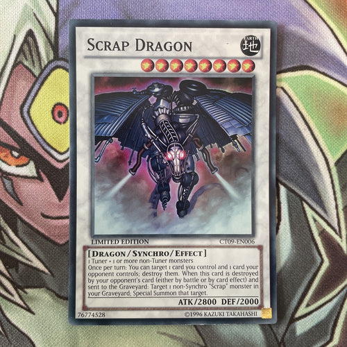 CT09-EN006 Scrap Dragon Super Rare Limited Edition Near Mint Yugioh Card