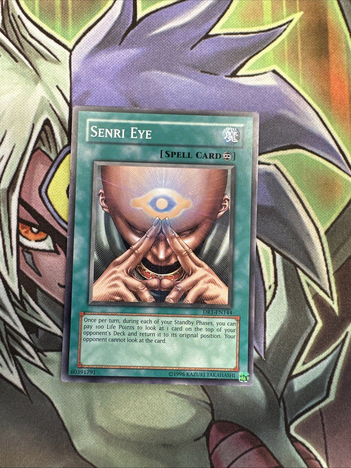 DR1-EN144 Senri Eye Common Unlimited Edition NM Yugioh Card