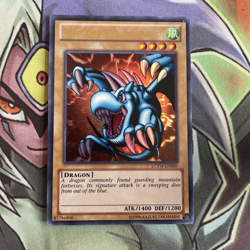 LCYW-EN009 Winged Dragon Guardian Of The Fortress #1 UNL Edition NM Yugioh Card