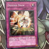 TDGS-EN065 Defense Draw Rare 1st Edition NM Yugioh Card