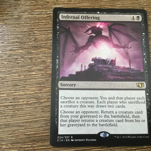 Infernal Offering - Commander 2014 Excellent Magic MTG