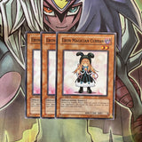 SD6-EN015 x3 Ebon Magician Curran Common Excellent Condition Yugioh