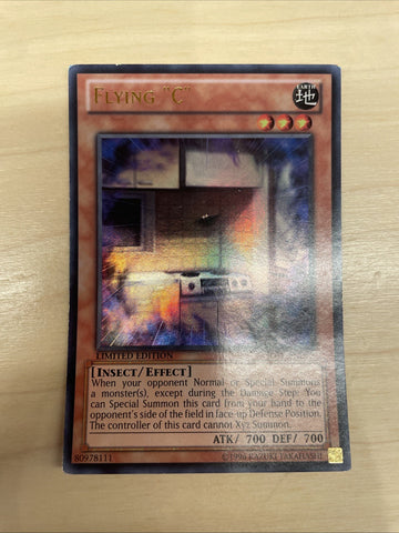 JOTL-ENDE2 Flying C Ultra Rare Played 1st Edition Yugioh