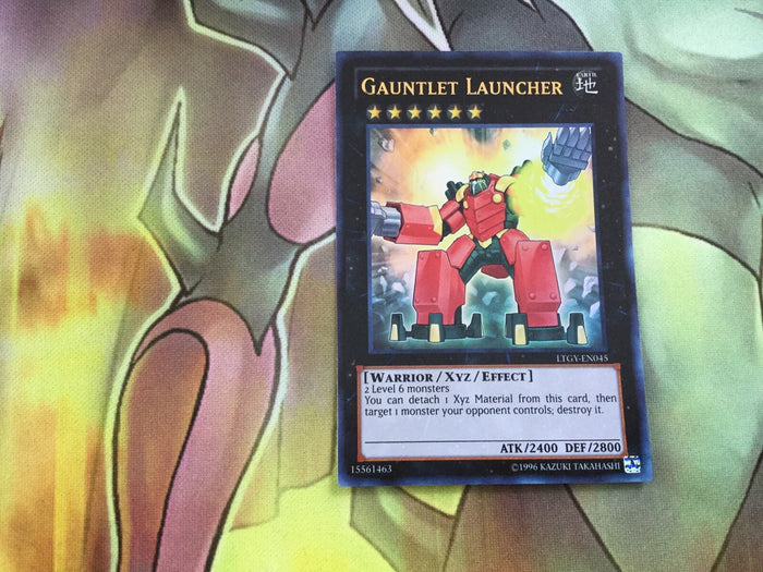 LTGY-EN045 Gauntlet Launcher Ultra Rare,  YuGiOh