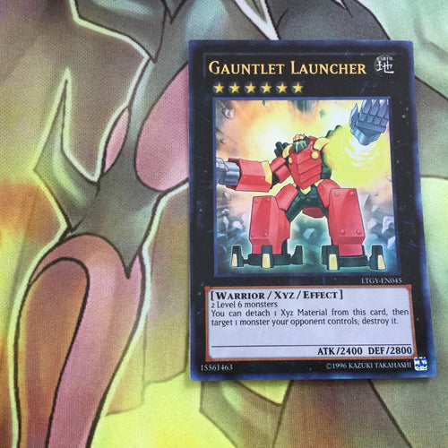LTGY-EN045 Gauntlet Launcher Ultra Rare,  YuGiOh