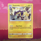 Pokemon Card Toxtricity Fusion Strike Holo Rare 107/264 Near Mint
