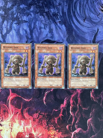 ABPF-EN021 x3 Weeping Idol - Common - 1st Edition Playset Yugioh