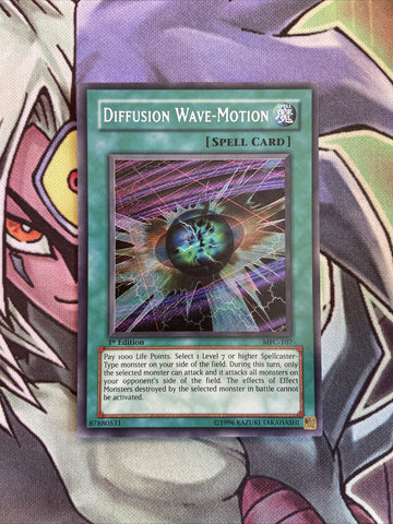 MFC-107 Diffusion Wave-Motion Secret Rare 1st Edition Near Mint Yugioh Card