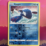 Pokemon Card Kyogre Crown Zenith Reverse Holo Rare 036/159 Near Mint