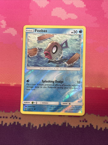 Pokemon Card Feebas Crimson Invasion Reverse Holo 26/111 NM