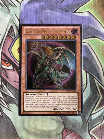 DPKB-EN016 Chaos Emperor Dragon - Envoy Of The End Ultimate Rare NM Yugioh