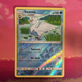 Pokemon Card Swanna Cosmic Eclipse Reverse Holo Rare 60/236 Near Mint